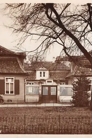 Wyprzedaż Duitsland Wolfenbüttel Lessing-Haus met auto Type fotokaart Deutschland Europa HC31181