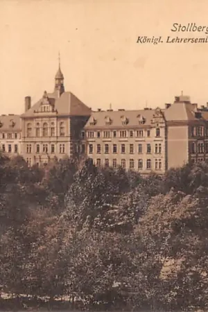 Duitsland Stollberg i. E. Koningl. Lehrerseminar u. Stadspark Rotterdam Reclame Schreuder & Baksteen Juweliers Deutschland Europa HC30904 Premium