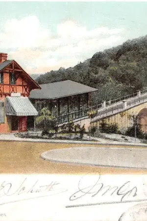 Duitsland Wiesbaden Nerobergbahn 1905 Trein Spoorwegen Deutschland Europa HC30531 Zwrot pieniędzy