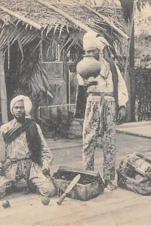 Duitsland J. & G. Hagenbeck's Malabares-Truppe Circus India 1900 Deutschland Europa HC30399 Szybka dostawa