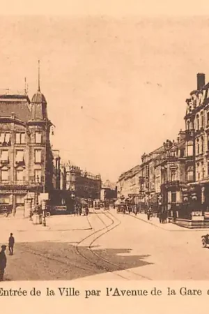 Promocja Luxemburg Luxembourg Entree de la Ville par l'Avenue de la Gare et l'Avenue de la Liberte Europa HC30296