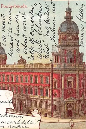 Wyprzedaż Duitsland Hamburg Postgebaude 1901 Postkantoor Deutschland Europa HC30323