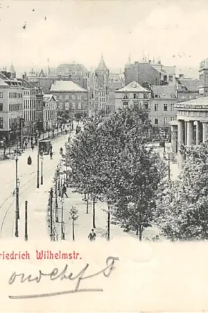 Duitsland Aachen Elissenbrunnen u. Wilhelmstr. 1902 Deutschland Europa HC30112 Oryginalny