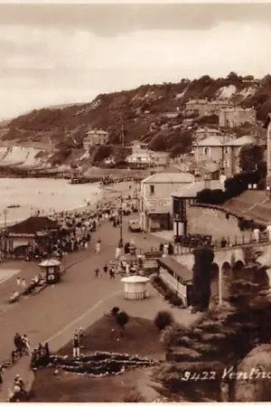 Engeland Isle of Wight Ventnor I.W. from East Cliff England Great Britain Europa HC29877 Zwrot pieniędzy
