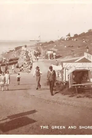 Engeland Isle of Wight The Green and Shore Gurnard. I.W. England Great Britain Europa HC29871 Darmowa dostawa