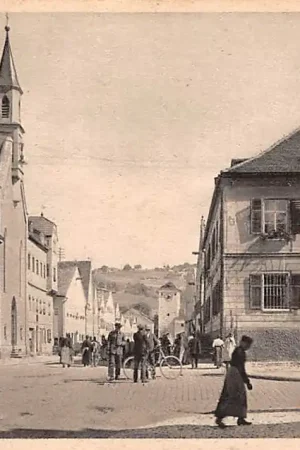 Najlepsza cena Duitsland Kelheim Beieren Blick aufs Altmuhltor Deutschland Europa HC29611