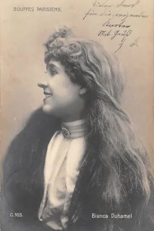 Kup teraz Frankrijk Bianca du Hamel Bouffes Parisiens 1905 Film Theater France Europa HC29407