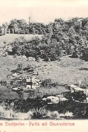 Duitsland Aachen Im Stadtgarten Partie mit Observatorium 1903 Deutschland Europa HC29291 Bezpieczna płatność