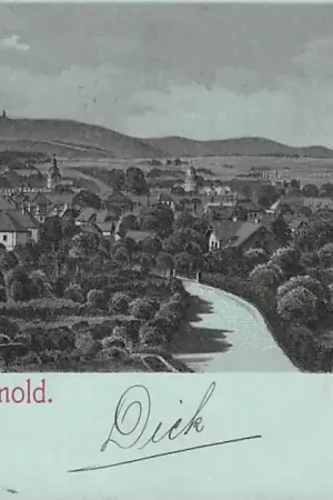 Popularny Duitsland Detmold Gruss aus 1904 Deutschland Europa HC29290