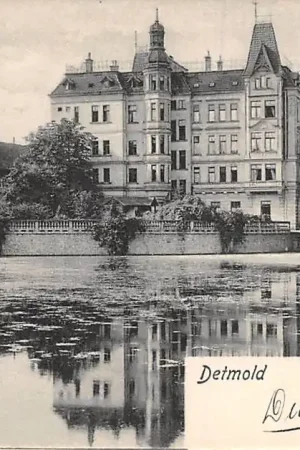 Tylko dziś Duitsland Detmold Partie am Burggraben 1904 Deutschland Europa HC29288