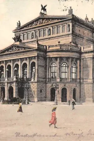 Tylko dziś Duitsland Frankfurt a. M. Opernhaus 1907 Deutschland Europa HC29274