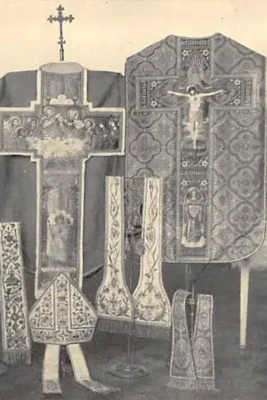 Oferta limitowana België Brussel Reclame Exposition des Broderies d'Art de la Maison A. Denis Rue du Midi 125 Bruxelles Palais des Travaux de la Femme EImp. V. uropa HC28040