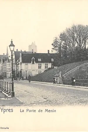 Ekspresowa dostawa België Ieper Ypres La Porte de Menin 1900 Europa HC27816