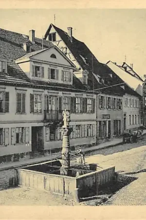 Duitsland Gernsbach Murgtal Marktplatz Deutschland Europa HC27762 Rabat