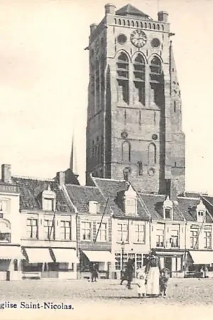 Nowość België Veurne Furnes La Tour de l'Eglise Saint-Nicolas 1900 Europa HC27740