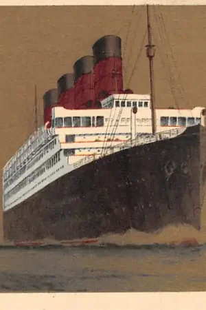 Engeland Aquitania Cunard White Star Line Liverpool Scheepvaart Schepen Engeland Europa HC27427 Oryginalny