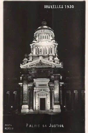 Oferta limitowana België Brussel Fotokaart Palais de Justice Bruxelles 1930 Photo Albert Europa HC26585