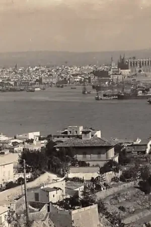 Autentyczny Spanje Palma de Mallorca Fotokaart Espa\\u00f1a Spain Europa HC26992