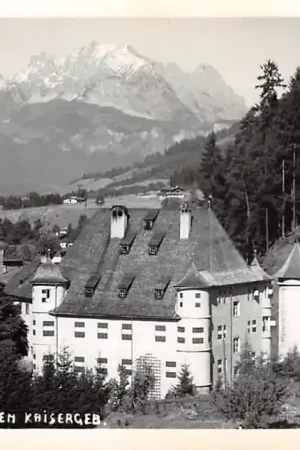 Oostenrijk Fieberbrunn Tirol Schloss Rosenegg geggen Kaisergeb. Fotokaart Österreich Austria Europa HC26397 Promocja