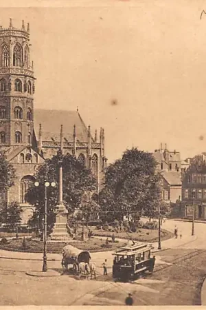 Oferta Duitsland Munster i. W. Marien Platz Tram Deutschland Europa HC26334