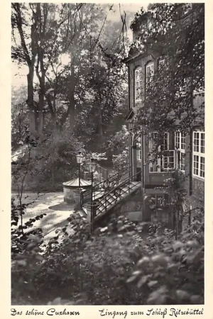 Nowość Duitsland Cuxhaven Eingang zum Schloss Ritzebuttel Deutschland Europa HC26078