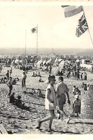 Nowość België De Panne Het strand 1959 Zee Europa HC25972