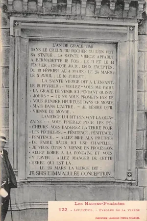 Frankrijk Lourdes Paroles de la Vierge France Europa HC25966 Oferta limitowana