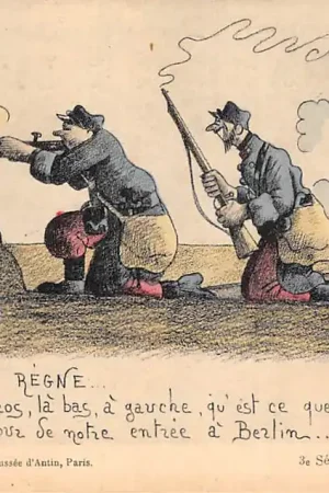 Frankrijk Militair WO1 1914-1918 La Confiance Regne France Europa Illustrator Moriss HC25950 Oferta limitowana