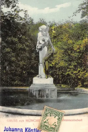 Duitsland München Brunnenbuberl 1903 Deutschland Europa HC25239 Zamów teraz