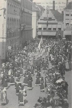Najlepsza cena België Brugge Bruges Cortege du Pas de l\\u2019Arbre d\\u2019or (1468) Le Magistrat de Bruges Europa HC25131