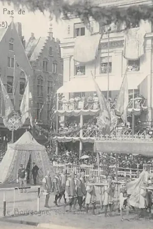 België Brugge Bruges Le Cortege du Pas de L'Abre d'or (1468) Marguerite d'York Duchesse de Bourgogne Europa HC25118 Oferta