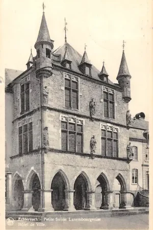 Oferta limitowana Luxemburg Luxembourg Echternach Petite Suisse Luxembourgeoise Hotel de Ville 1951 Europa HC24449