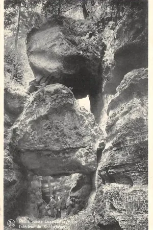 Luxemburg Luxembourg Petite Suisse Luxembourgeoise Interieur du Kholscheuer Europa HC24445 Darmowa dostawa