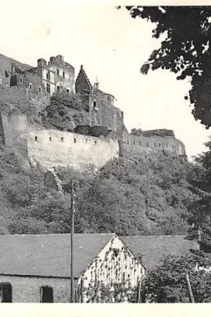 Wysoka jakość Luxemburg Luxembourg Vianden Les Ruïnes 1951 Europa HC24440