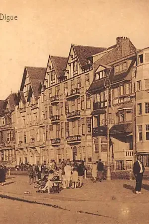 Tylko dziś België Het Zoute Le Zoute Knokke La Digue Strand Europa HC24424