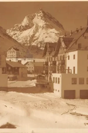 Oostenrijk Galtur O.Steiner Landeck Alpenhaus Fluchthorn Fotokaart 1932 Österreich Austria Europa HC24462 Promocja