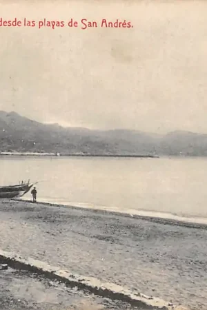 Ostatnia szansa Spanje Malaga Vista desde las playas de San Andres Espa\\u00f1a Europa HC24458