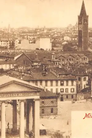 Darmowa dostawa Italië Milano Panorama Italia Europa HC24418