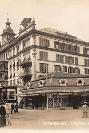 Zwrot pieniędzy Zwitserland Interlaken Hoheweg Hotel Schweizerhof Schweiz Suisse Switzerland Europa HC23950