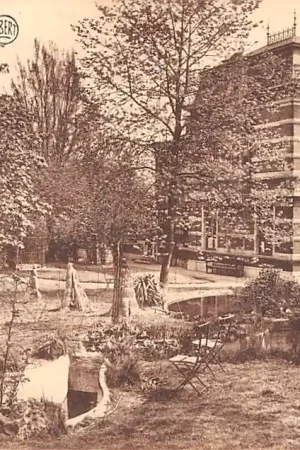 Autentyczny België Dour Propriete de M. Andre Harmegnies 1923 Europa HC23656