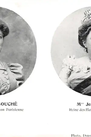 België Brussel Bruxelles Mlle Jeanne Bouche Muse de l'Alimentiation Parisienne en Mme Jeanne van Hal Reine des Halles et Marches Bruxellois Europa HC23751 Zamów teraz