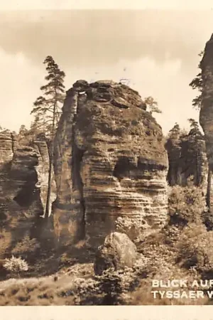 Wyprzedaż Zwitserland Fotokaart Bohm Blick auf den Bienenstock Tyssaer Wande Schweiz Suisse Switzerland Europa 1936 HC23650