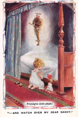 Engeland WO1 1914-1919 And watch over my dear daddy England Europa HC23205 Oferta limitowana