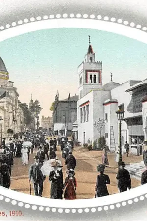 België Brussel Avenue des Colonies Exposition de Bruxelles 1910 Europa HC23066 Bezpieczna płatność