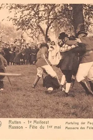België Rutten 1e Meifeest Marteling der Pelgrims Tongeren Europa HC22389 Wyprzedaż