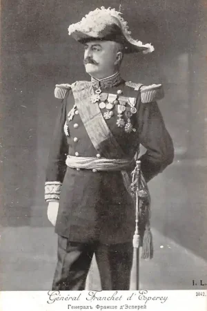 Tani Frankrijk WO1 1914-1918 General Franchet d'Esperey Militair France Europa HC22040