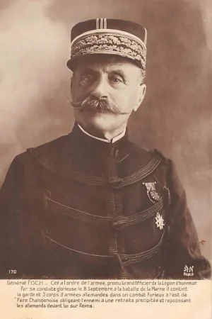 Frankrijk General Foch WO1 1914-1918 Militair France Europa HC22038 Premium