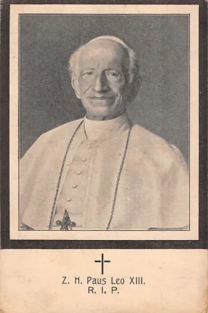 Zwrot pieniędzy Italië Z.H. Paus Leo XIII R.I.P. Italia Europa HC21771