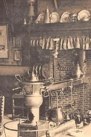 Oferta België Brugge Bruges Café Vlissinghe Cheminee ancienne Europa HC21763