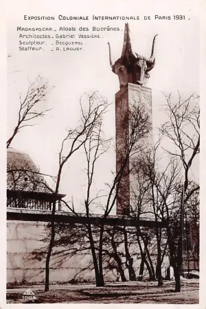 Zwrot pieniędzy France Paris Exposition Coloniale Internationale 1931 Madagascar Aloals des Brucanes France Europa HC21269